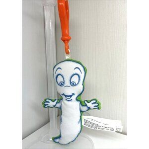 Wendy’s Kids Meal Toy Casper the Friendly Ghost Glow In Dark Keychain Clip 2001